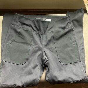 Carhartt Women's Black Fitted Nylon, Spandex Pants Size M. 8-10